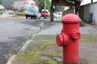 Hidrantes são de uso exclusivo do Corpo de Bombeiros e da Águas de Joinville - Fotografo: Secom/Divulgação - Data: 19/11/2014