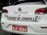 A frota de táxis de Joinville será ampliada nos próximos meses, através de futuro processo licitatório. A Prefeitura aguarda aprovação da Câmara de Vereadores, à nova redação proposta para a Lei nº 3282/96, que dispõe sobre o serviço de táxi na cidade. - Fotografo: Ruy Ferrari/SEINFRA - Data: 14/02/2012
