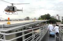 Captação múltipla e completa de órgãos no Hospital São José de Joinville - Fotografo: Divulgação/Hospital São José - Data: 24/02/2015