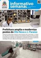 Capa do Informativo Semanal da Prefeitura de Joinville, número 92, período de 15  a 19 de junho de 2015 - Fotografo: Arte Secom - Data: 19/06/2015