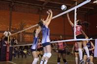 Volei feminino de Joinville competindo nos Jogos Regionais em Rodeio. - Fotografo: Phelippe José da Silva - Data: 06/09/2014