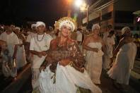 Imagens do Desfile de Blocos e Escolas de Samba de Joinville neste sábado (18/02) na Rua Rio Branco. Cortejo do Bloco Afoxé Omilodê - Fotografo: Kátia Nascimento - Data: 19/02/2012