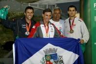 Kaynan Xavier Hack de Joinville é medalha de ouro nos 400mts. rasos nos 53º Jasc em blumenau. - Fotografo: Phelippe José - Data: 25/11/2013