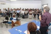 A Prefeitura de Joinville, por meio da Secretaria de Assistência Social, inaugurou na tarde desta sexta-feira (30/3) a Casa dos Conselhos. O prefeito Carlito Merss destacou as ações de governo na área social e os benefícios econômicos que isso gera. - Fotografo: Mauro Artur Schlieck - Data: 30/03/2012