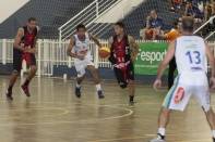 Equipe masculina de basquete de Joinville participando dos 54º  Jasc em Itajaí. - Fotografo: Phelippe José da Silva - Data: 20/11/2014