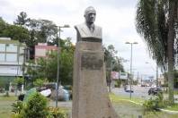Fundação Cultural de Joinville vai restaurar busto de Getúlio Vargas, de autoria de Fritz Alt - Fotografo: Phelippe José / Secom - Data: 16/01/2015