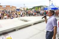 Dentro da programação de aniversário dos 161 anos de Joinville iniciou neste sábado (03/3), no Parque da Cidade, o Campeonato Interbairros de Futebol de Areia. O prefeito Carlito Merss desejou a todos boa sorte e pediu para a comunidade ajudar a cuidar da área de lazer. - Fotografo: Mauro Artur Schlieck - Data: 03/03/2012
