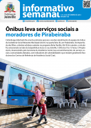 Capa do Informativo Semanal da Prefeitura de Joinville, 104, período de 7 a 11 de setembro de 2015 - Fotografo: Secom / Divulgação - Data: 11/09/2015