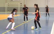 Futsal femiino de Joinville é eliminado do 54º  Jasc em Itajaí pelo município de São José. - Fotografo: Phelippe José da Silva - Data: 21/11/2014