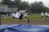 Competição de atletismo no JEVILLE DE 11 A 13 ANOS na pista da Univille - Fotografo: Phelippe José - Data: 11/11/2015