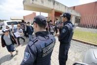 Guarda Municipal de Joinville em ronda nas escolas - Fotografo: Rogerio da Silva - Data: 04/01/2016