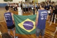 Solenidade de Abertura do 3º Citadino de Voleibol de Joinville no Ginásio Mário Timm. - Fotografo: Phelippe José - Data: 23/05/2015