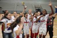Futsal Feminino de Joinville é campeão dos 27º Joguinhos Abertos Etapa Leste Norte em Jaraguá do Sul. - Fotografo: Phelippe José - Data: 30/06/2014
