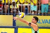 Allison Francioni, atleta destaque do vôlei de praia e que defenderá Joinville (Felej) nos Jogos Abertos - Fotografo: Divulgação/CBV - Data: 02/04/2015