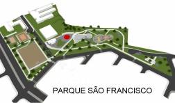 A Prefeitura de Joinville irá realizar no dia 8 de agosto audiência pública para obter dos moradores do Conjunto Habitacional Adhemar Garcia a anuência sobre a destinação de áreas originalmente reservadas a outros equipamentos comunitários e que agora darão lugar ao Parque São Francisco.  - Fotografo: Divulgação Ippuj - Data: 23/07/2012