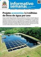 Capa do Informativo Semanal da Prefeitura de Joinville - 142 -período de 6 a 10 de junho de 2016 - Fotografo: Secom / Divulgação - Data: 10/06/2016