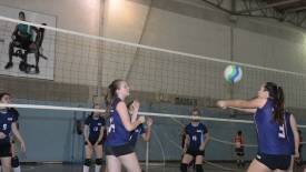 16ºJogos Escolares  de Joinville = Competição de volei feminino. - Fotografo: Phelippe José da Silva - Data: 05/11/2014