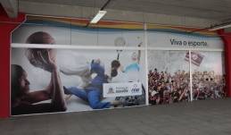 Nova plotagem Arena Joinville - Fotografo: Phelippe Jose - Data: 27/01/2014