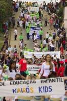 A Semana da Pátria de Joinville conta com dez desfiles em diferentes bairros de Joinville. Na tarde desta terça-feira (4/9) o evento aconteceu no Nova Brasília. - Fotografo: Mauro Artur Schlieck - Data: 04/09/2012